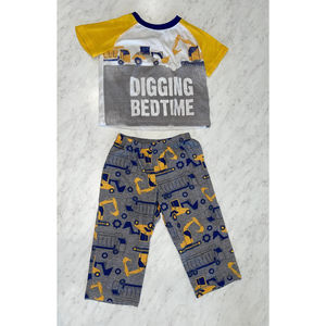 Toddler Tractor Pajama PJ Set 18 month